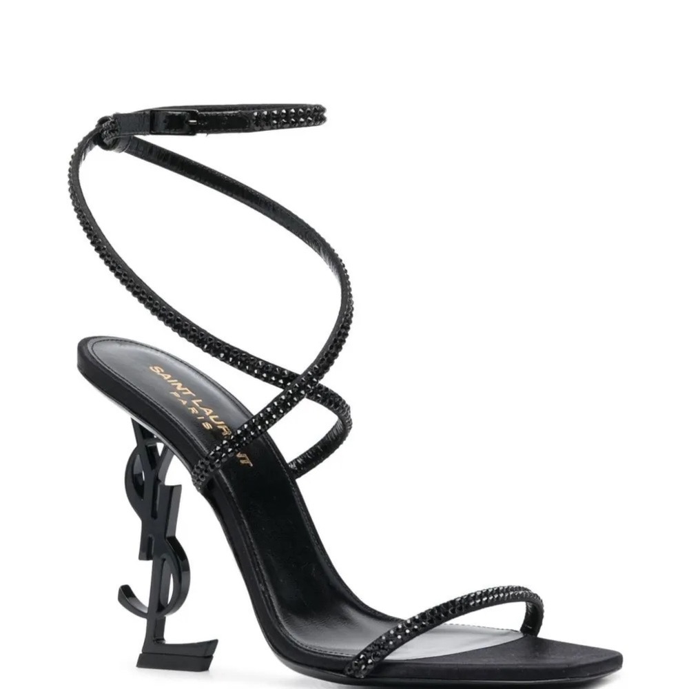 Saint Laurent Olympus Black Elegant Heels